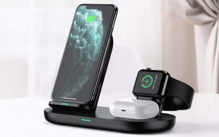 Mit iTopnews-Code zum Tiefstpreis: Aukey 3-in-1-Ladegerät für iPhone, Watch & AirPods