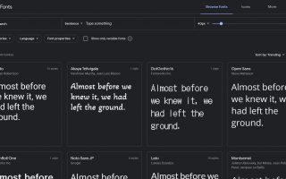 Google verschenkt XXL-Satz an Fonts und Icons