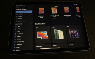Apple Store App mit großem Update fürs iPad