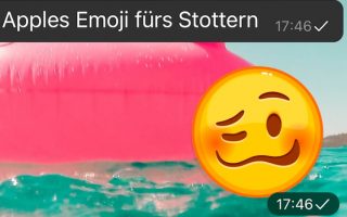 Apples Stottern-Emoji empört Nutzer