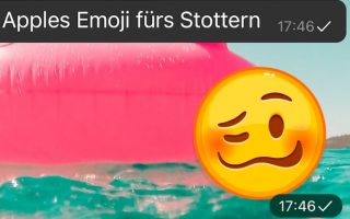 Apple empfiehlt betrunkenes Emoji nicht mehr für Stottern