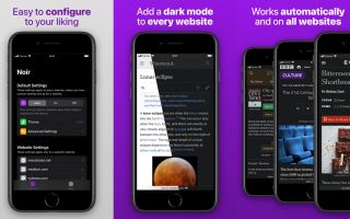 App des Tages: Noir für iOS 15 bringt Dark Mode für jede Website