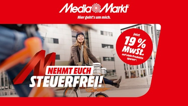Ab 8 Uhr Mediamarkt Schenkt Euch 19 Prozent Mehrwertsteuer Itopnews De Aktuelle Apple News Rabatte Zu Iphone Ipad Mac