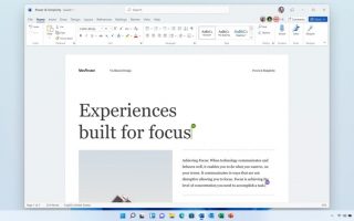 Microsoft veröffentlicht Office im Windows 11 Style