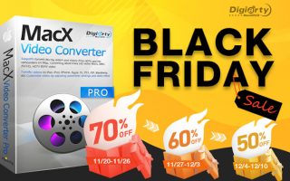MacX Video Converter Pro: Bis zu 70 Prozent Rabatt am Black Friday 2021