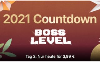 Apple 2021 Countdown: „Boss Level“ heute nur 3,99 Euro