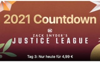 Apple 2021 Countdown: „Zach Snyder’s Justice League“ heute nur 4,99 Euro