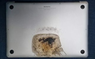 MacBook Pro fängt Feuer und verletzt Besitzer