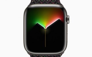 Apple Watch: Neues Black Unity Armband und neues „Unity Lights“-Watchface