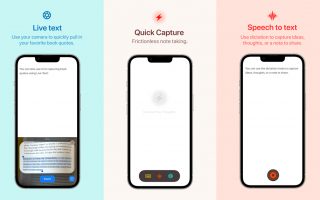 Geheimtipp: Quick Capture Fast Notes