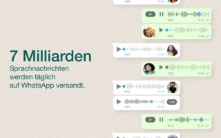 WhatsApp: So werden die Sprachnachrichten verbessert