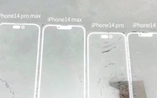 iPhone 14: Die Frontscheibe der neuen Modelle zeigt sich im Foto
