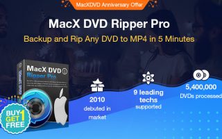 MacX DVD Ripper Pro: 40% Rabatt zum 12. Jahrestag und kostenloser iPhone Manager