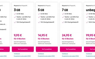 Telekom bringt neue bessere Prepaid-Tarife an den Start