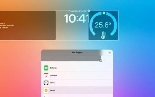 iPadOS 16: Verstecktes Menü für personalisierten Lockscreen