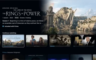 Amazon Prime Video: Neues Design für Apple TV wird verfügbar gemacht
