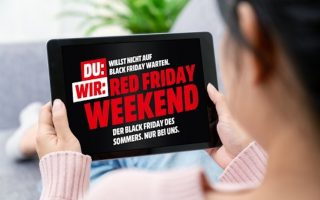 Konter gegen Prime Days: Mediamarkt hat „Red Friday Weekend“ gestartet