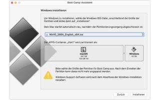 Boot Camp: Bugfix-Update für die Windows-Simulation