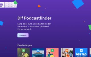 Surftipp: Dlf Podcastfinder empfiehlt spannende Podcasts