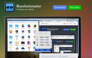 Geheimtipp Resolutionator: Mac-Display-Auflösung schnell umstellen