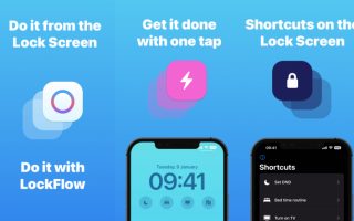 App des Tages: Lock Screen Shortcuts・LockFlow