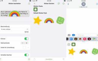 App des Tages: Sticker Drop für iMessage unter iOS 16