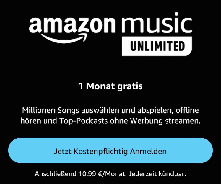 Neu bei Amazon Music Alle 100 Millionen Songs gratis fur Prime Abonnenten iTopnews