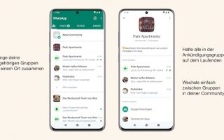 WhatsApp: Communitys offiziell gestartet