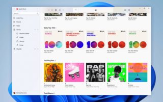 Vorabversionen von Apple Music und Apple TV für Windows aktualisiert