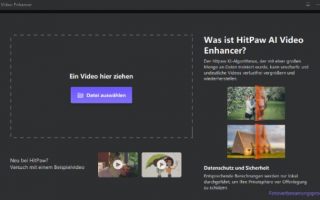 Videoqualität mit HitPaw Video Enhancer verbessern – so geht’s