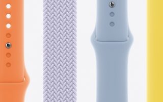 Apple Watch Armbänder jetzt in neuen Farben erhältlich