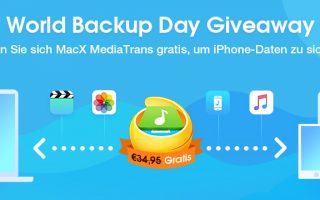 World Backup Day: MacX Media Trans gratis im Giveaway laden