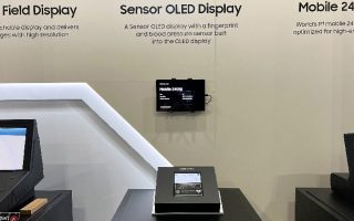 Samsung zeigt erstes OLED Display mit Fingerabdruck- und Blutdrucksensor