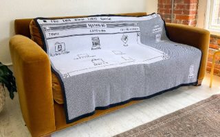 Für Hardcore-Applefans: Baumwolldecke mit Macintosh-Design erschienen