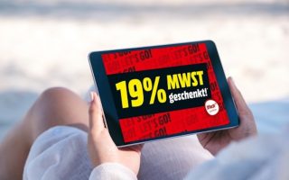 Ab 20 Uhr: Mediamarkt und Saturn schenken Euch die Mehrwertsteuer