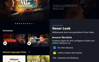 Amazon Prime Video: App erhält großes Design-Update