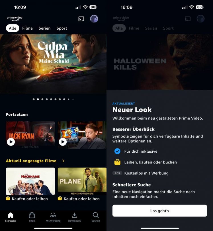 Amazon Prime Video App erh lt gro es Design Update iTopnews