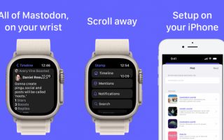 App des Tages: Stomp – neue Mastodon-App für die Apple Watch