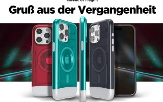 Spigen Classic C1 MagFit: Neue iPhone-Hülle im iMac Retro-Design