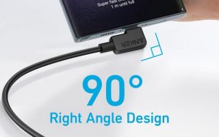 Anker veröffentlicht USB-C-Kabel mit Winkelstecker