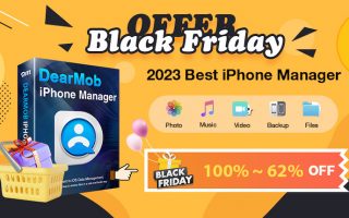 DearMob: iPhone-Manager mit großem Black Friday Giveaway