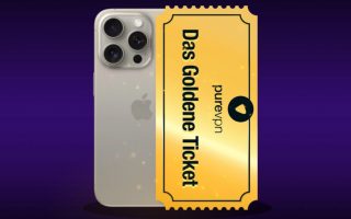 PureVPN: Black Friday Angebot gestartet + goldenes Ticket + iPhone 15 Pro gewinnen