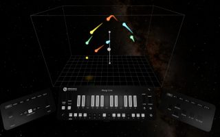 Animoog Galaxy: Ein Musiksynthesizer für die Apple Vision Pro