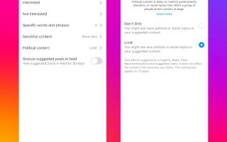 Meta stoppt Empfehlungen für politische Inhalte