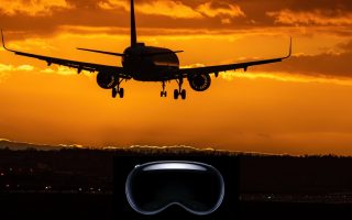 Erste Fluglinie bietet Passagieren Vision Pro an