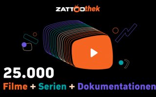 25.000 Titel: Zattoo startet eigene On-Demand-Mediathek (30 Tage gratis)
