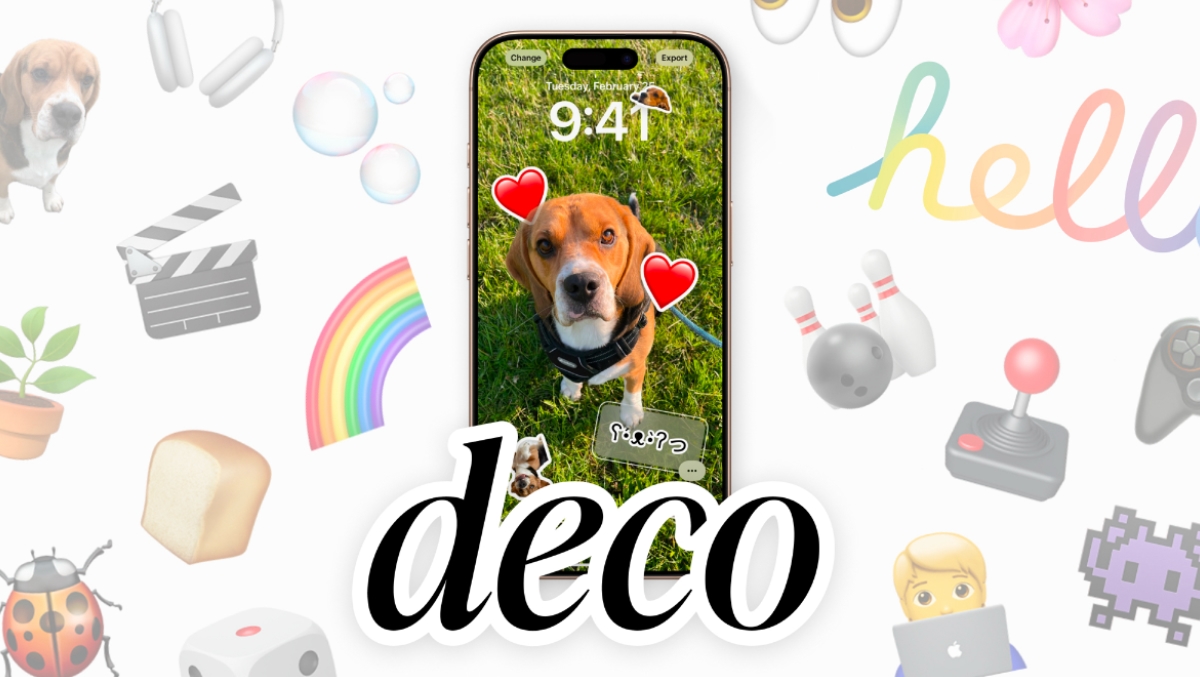 App-Tipp: Mit „Deco“ persönliches iPhone-Wallpaper erstellen