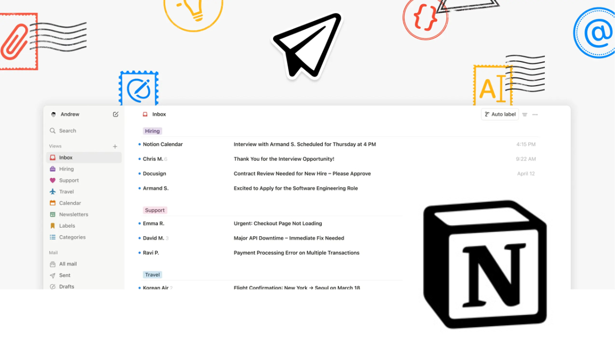 Notion Mail: Neue Mail-App mit KI und Mac-App