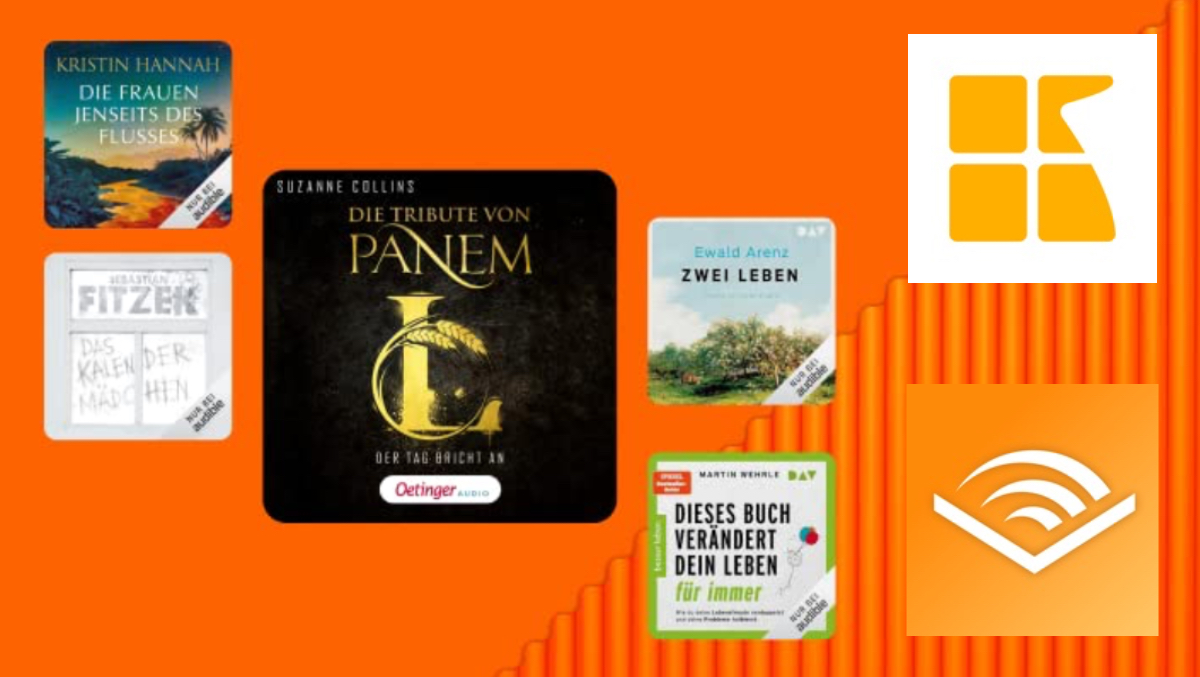 Noch kurz: Audible 3 Monate je 99 Cent, Readly 2 Monate 1 Euro