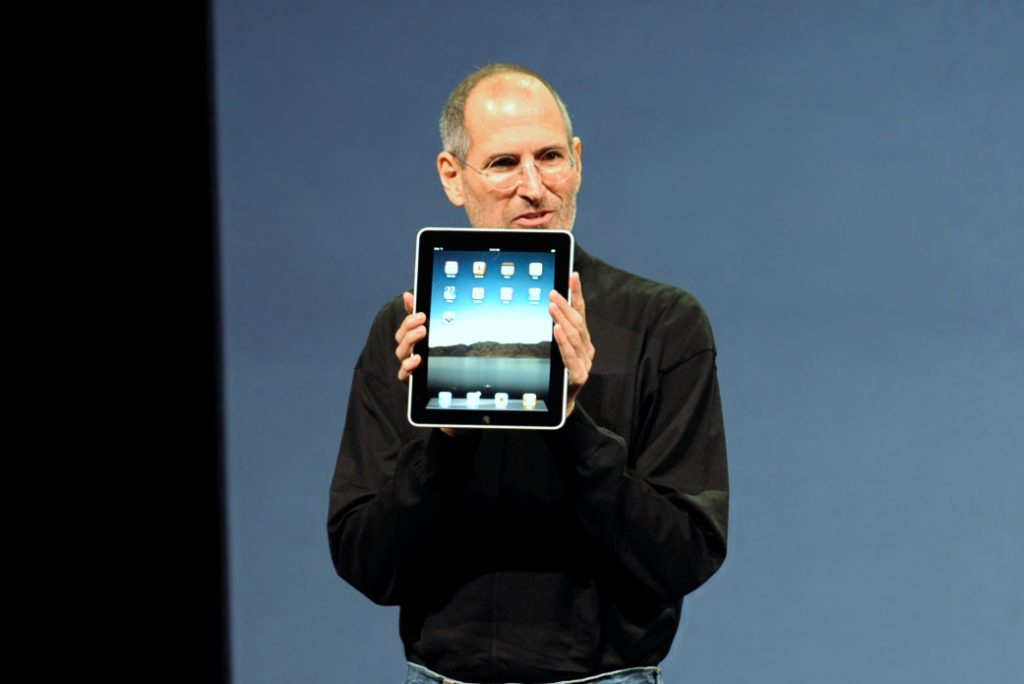 Steve Jobs iPad 1. Generation 2010